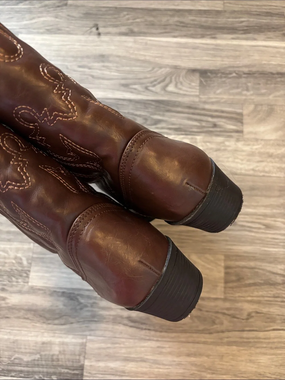 Worn once - Madden Girl Cowgirl Boots